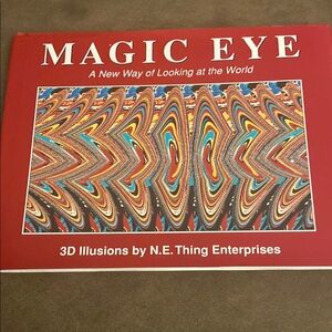 Magic Eye 3D Illusions Book by N.E. Thing Enterprises